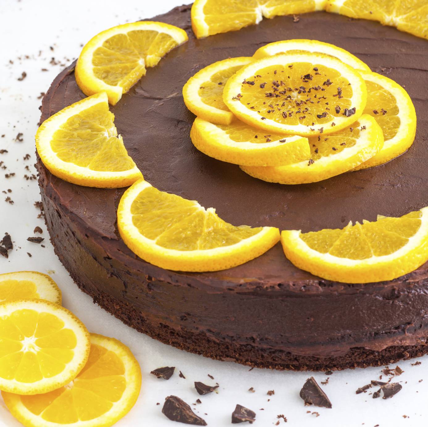 Торт Шоколад Апельсин
