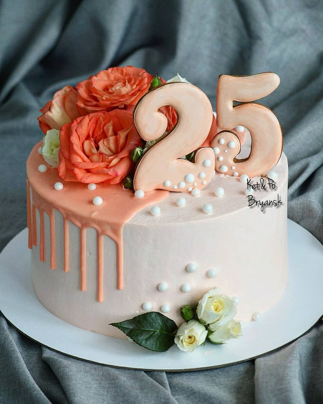 торт на юбилей 35 лет девушке фото