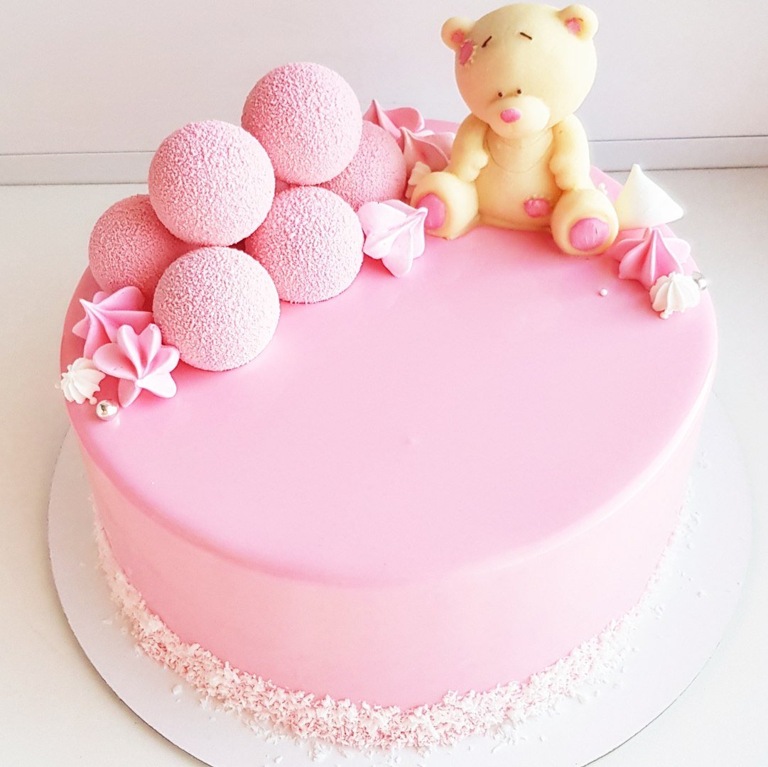 Торт на 1 годик девочке фото