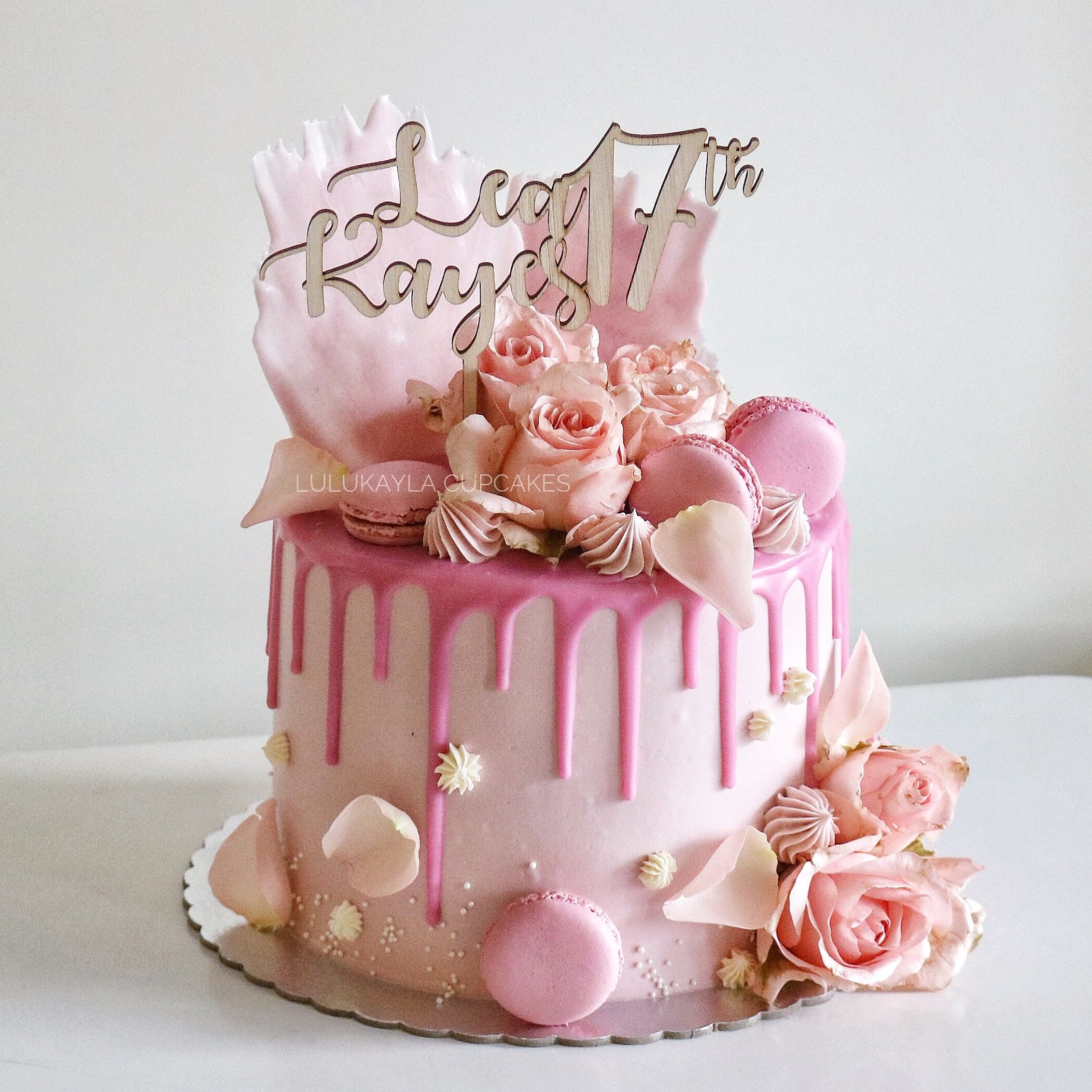 Красивый торт на день рождения дочке