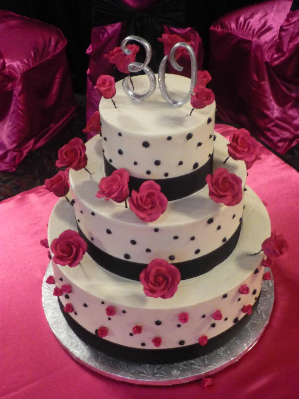 Красивый торт на день рождения женщине 30 лет
