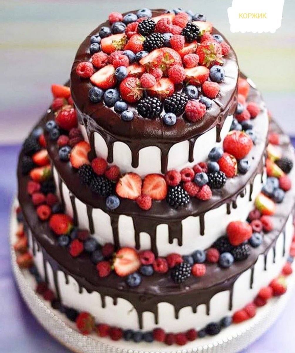фото больших тортов на день рождения