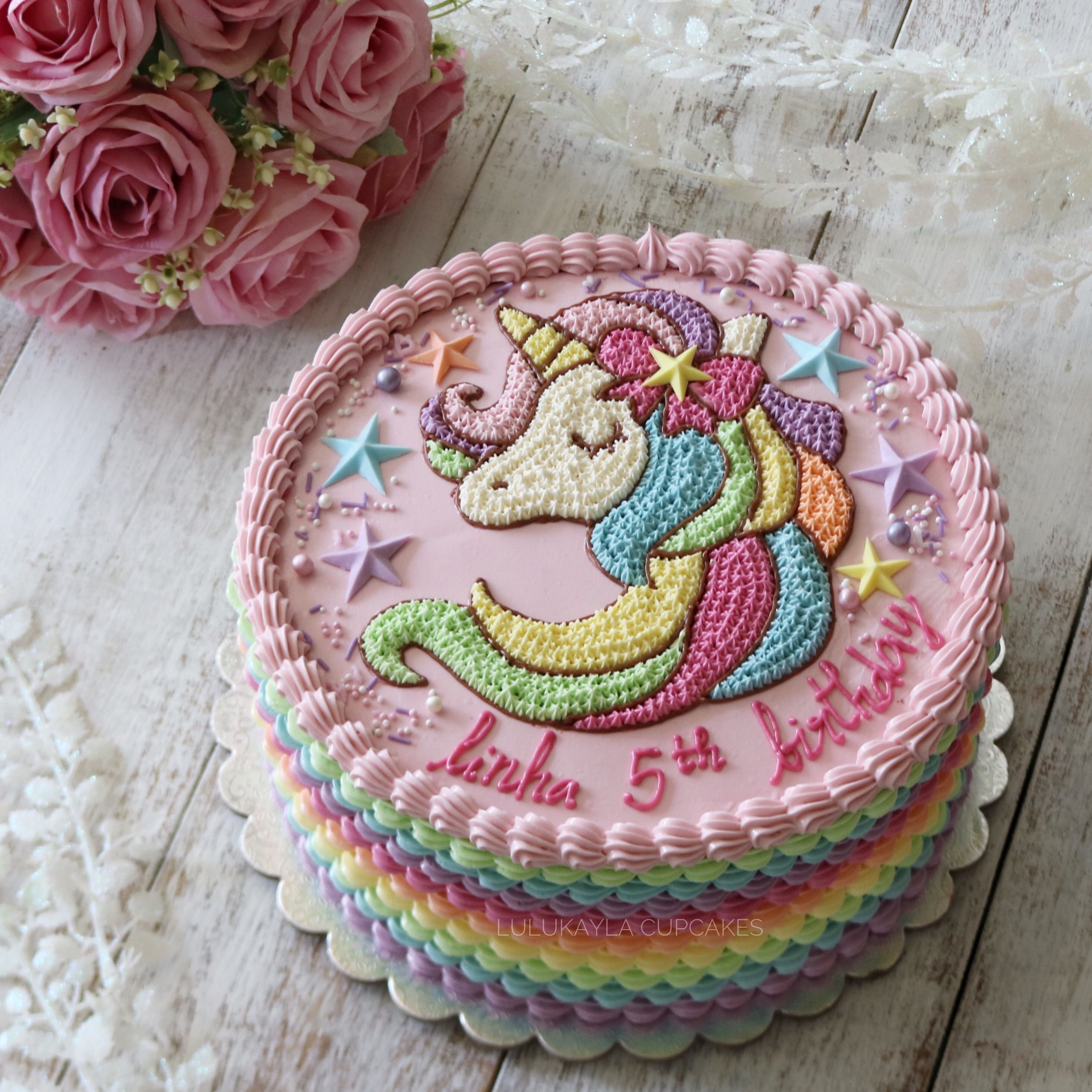 Тортик на 5 лет девочке