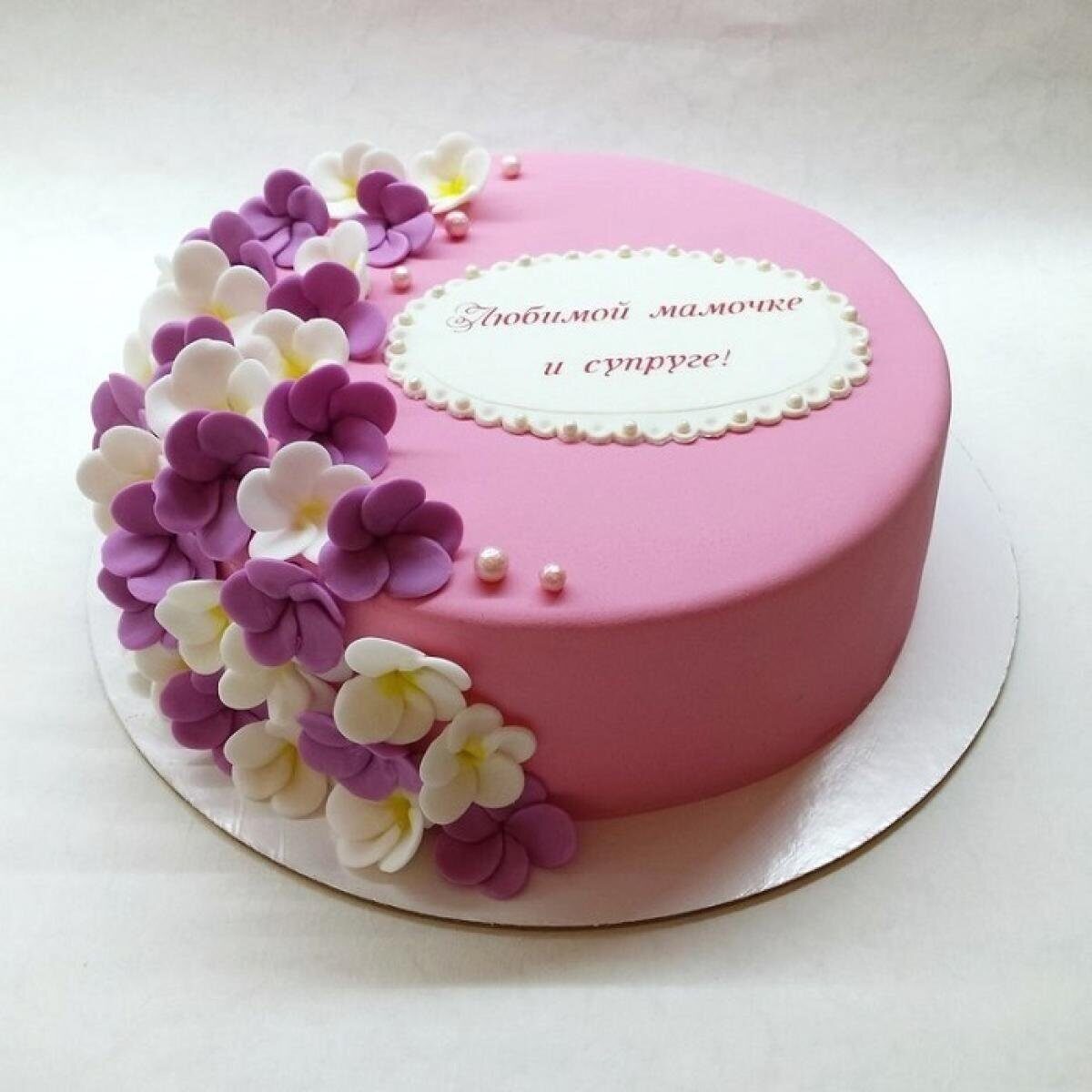 Фото торта на день рождения мамы
