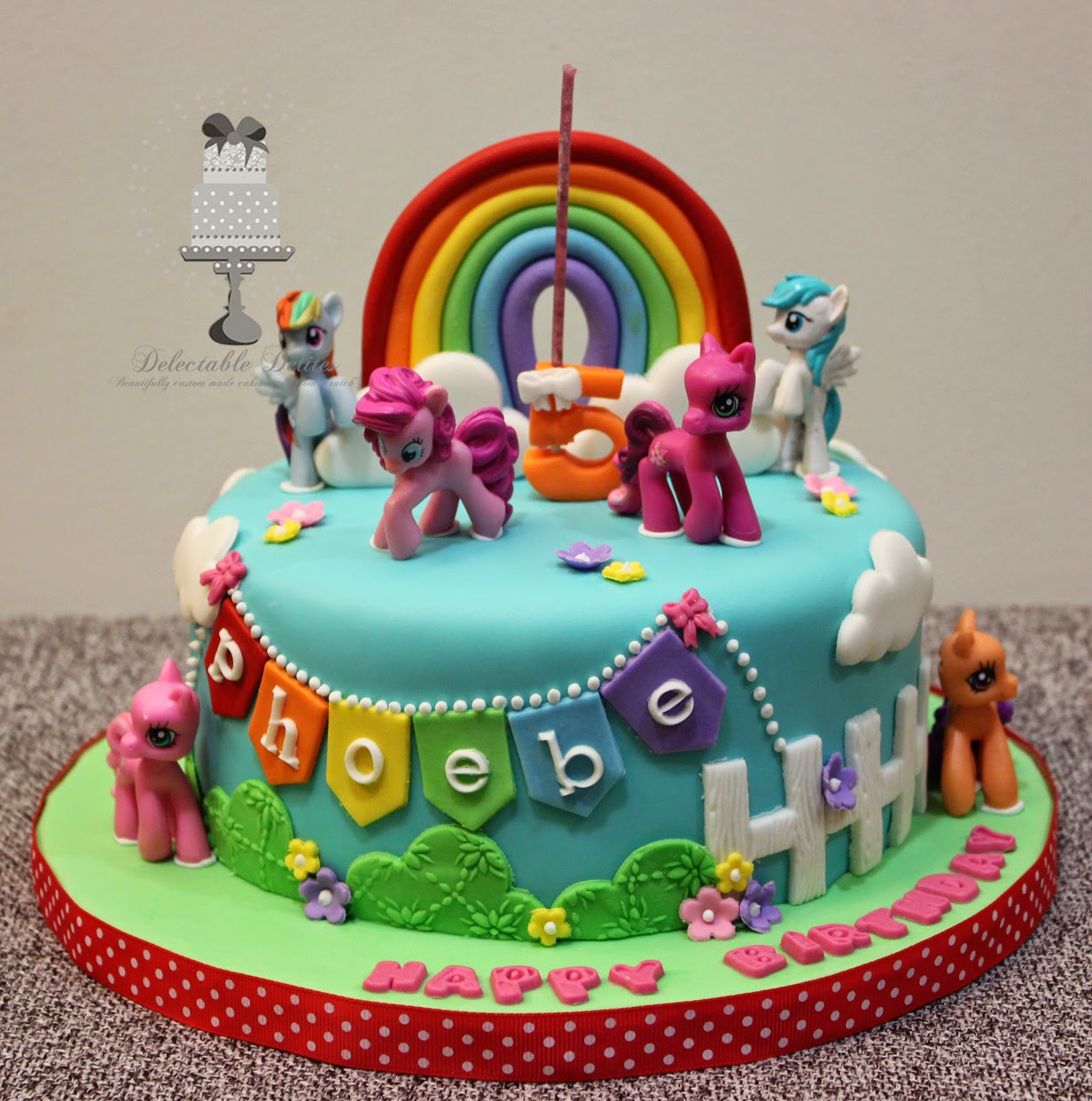 My little Pony торт на день рождения