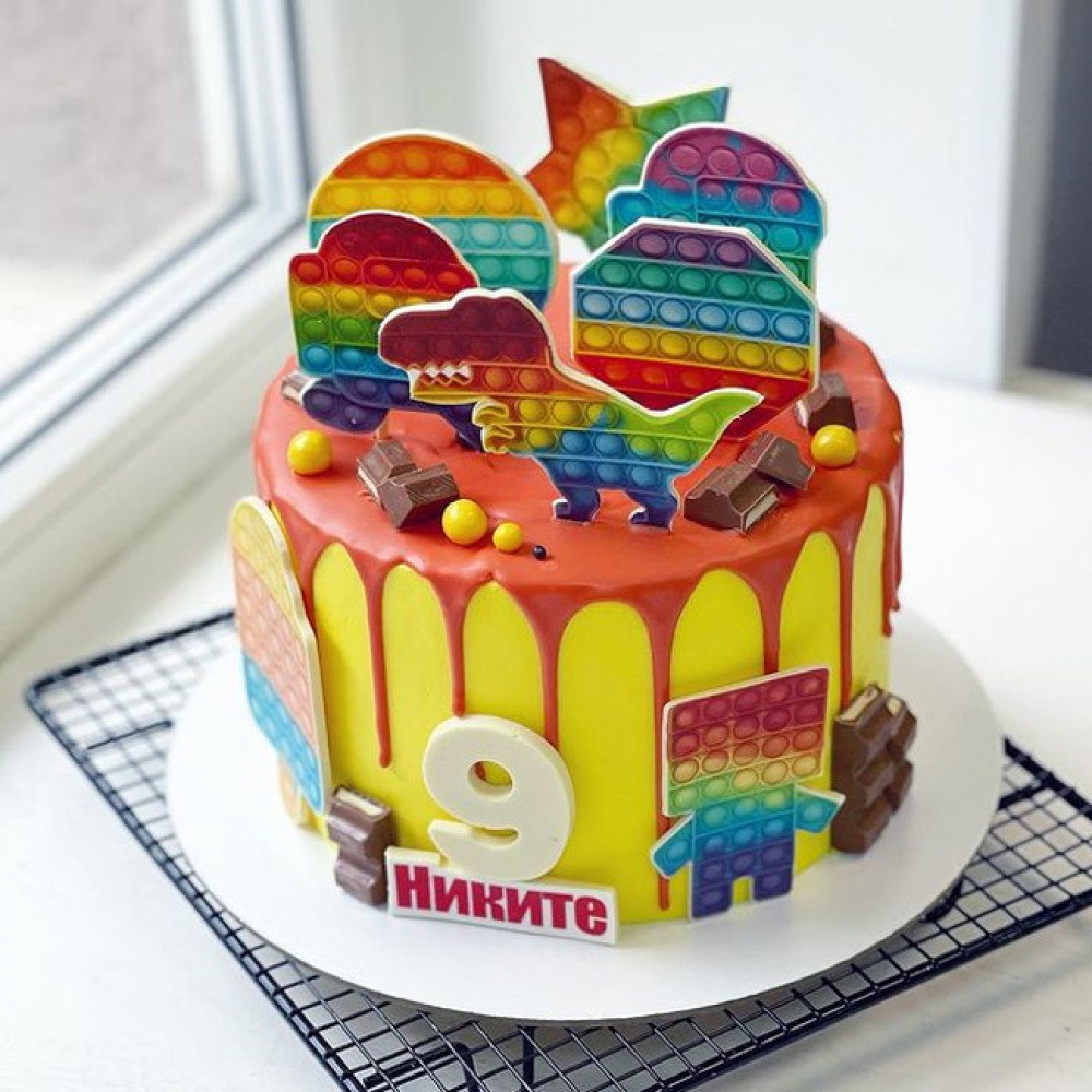 тортики на день рождения для мальчиков 7 лет