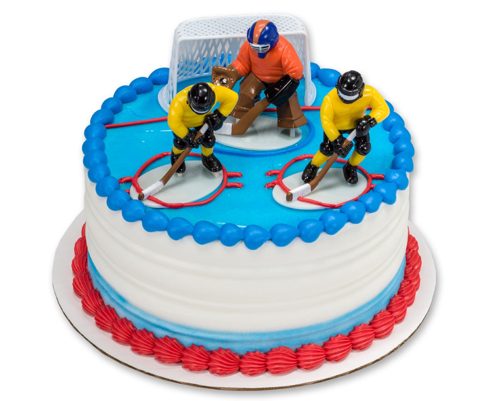 Торт с вратарем хоккей для мальчика