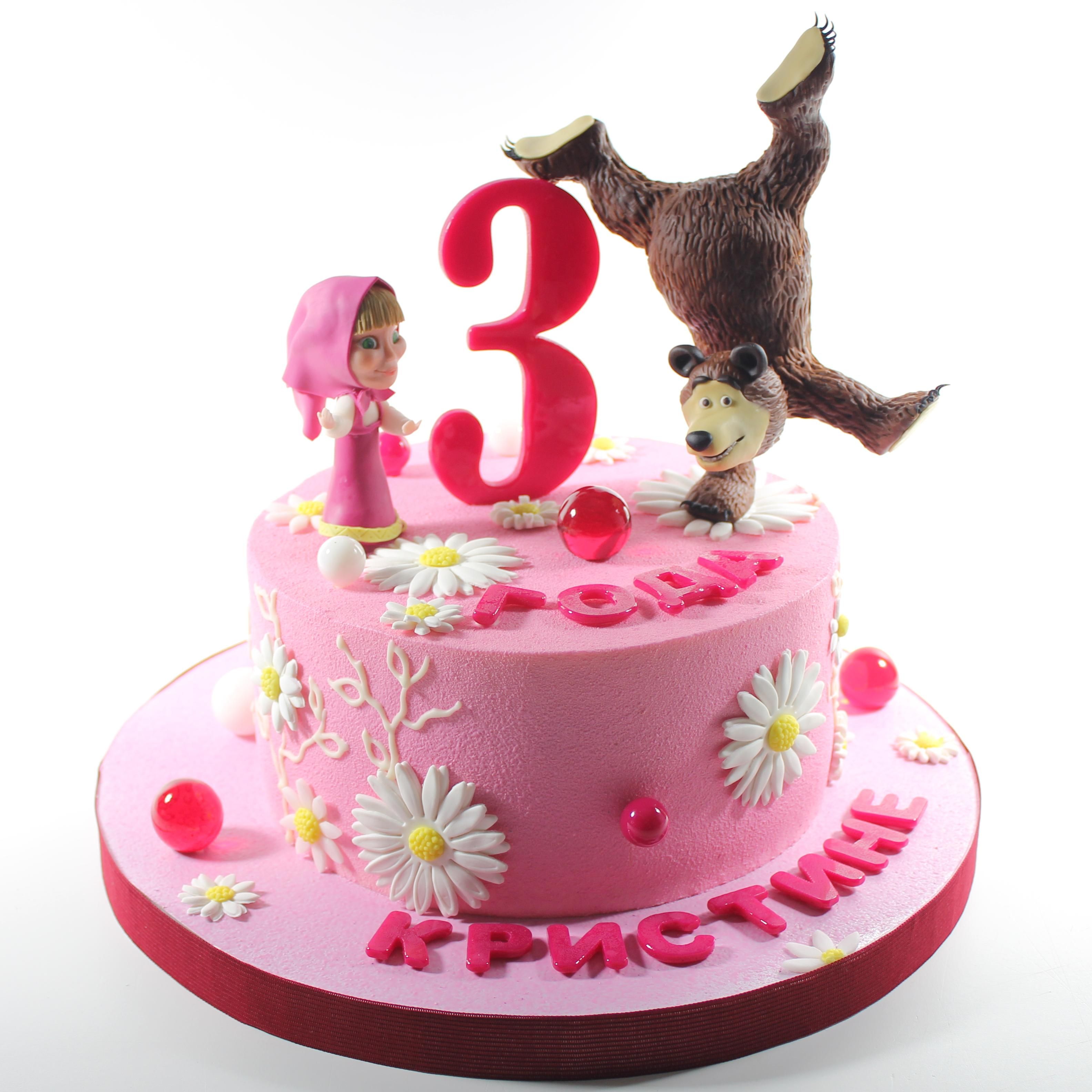 Торт для девочки 2 года на день рождения
