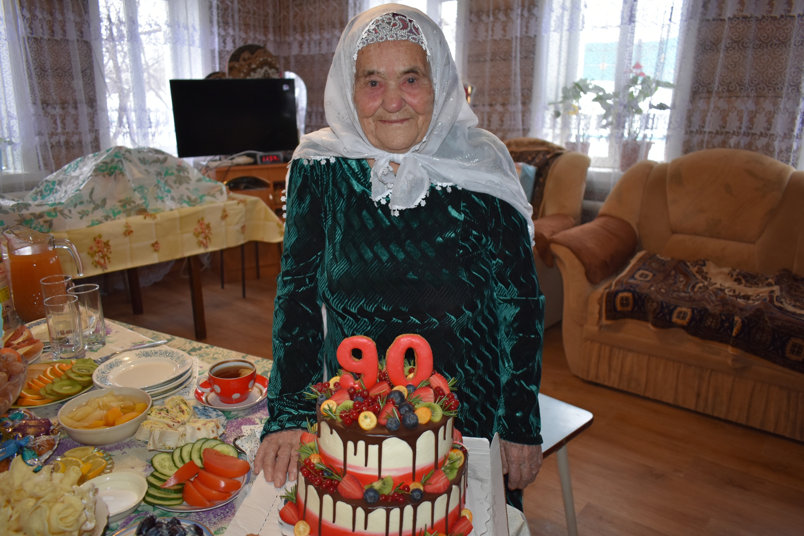 Торт на 90 летие бабушке