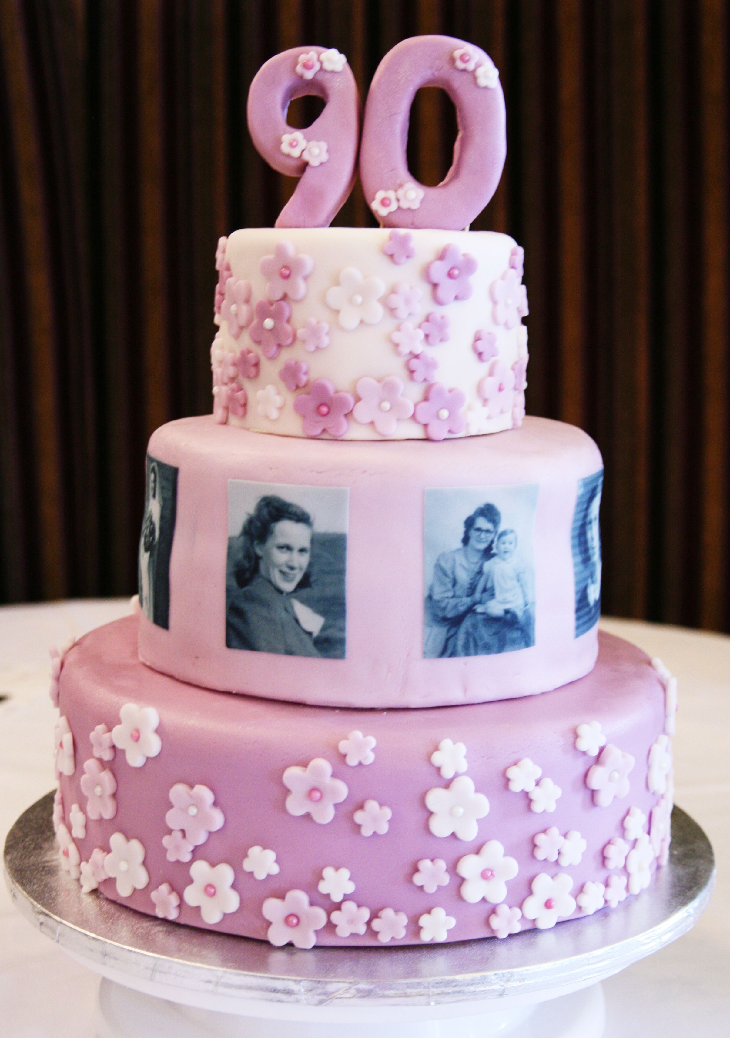 Торт для бабушки на 90 лет фото