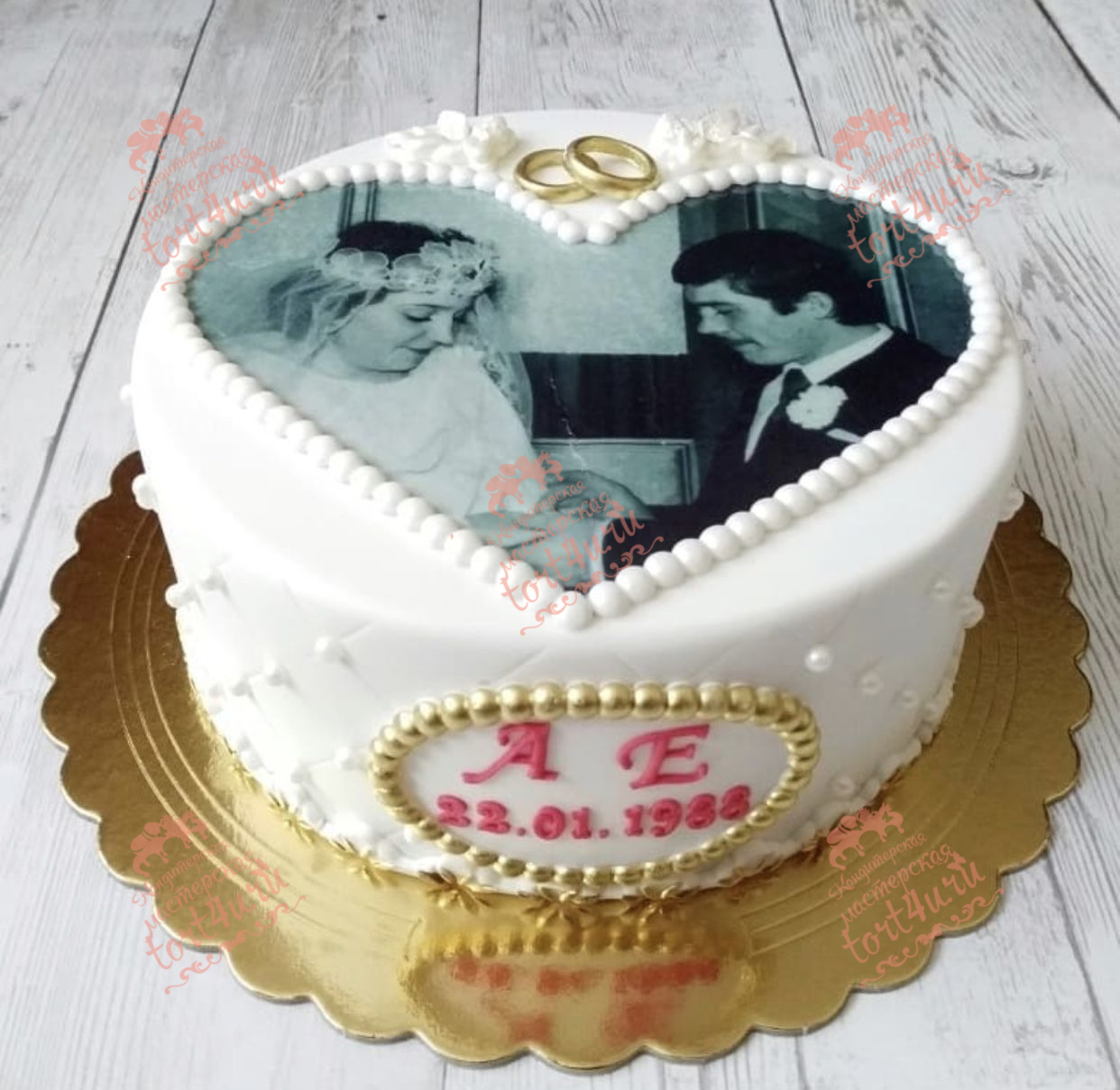 торт на 30 лет свадьбы родителям фото