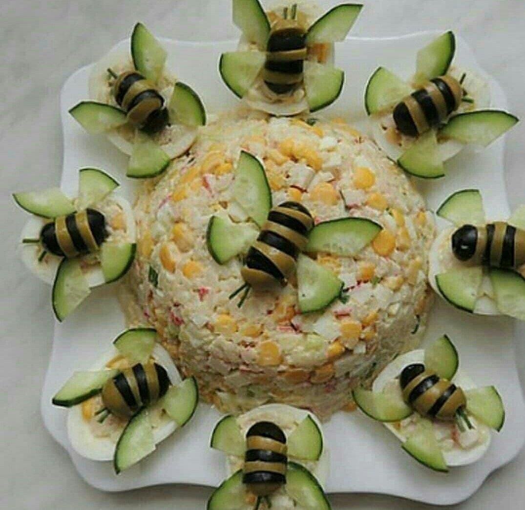 детские салатики на день рождения
