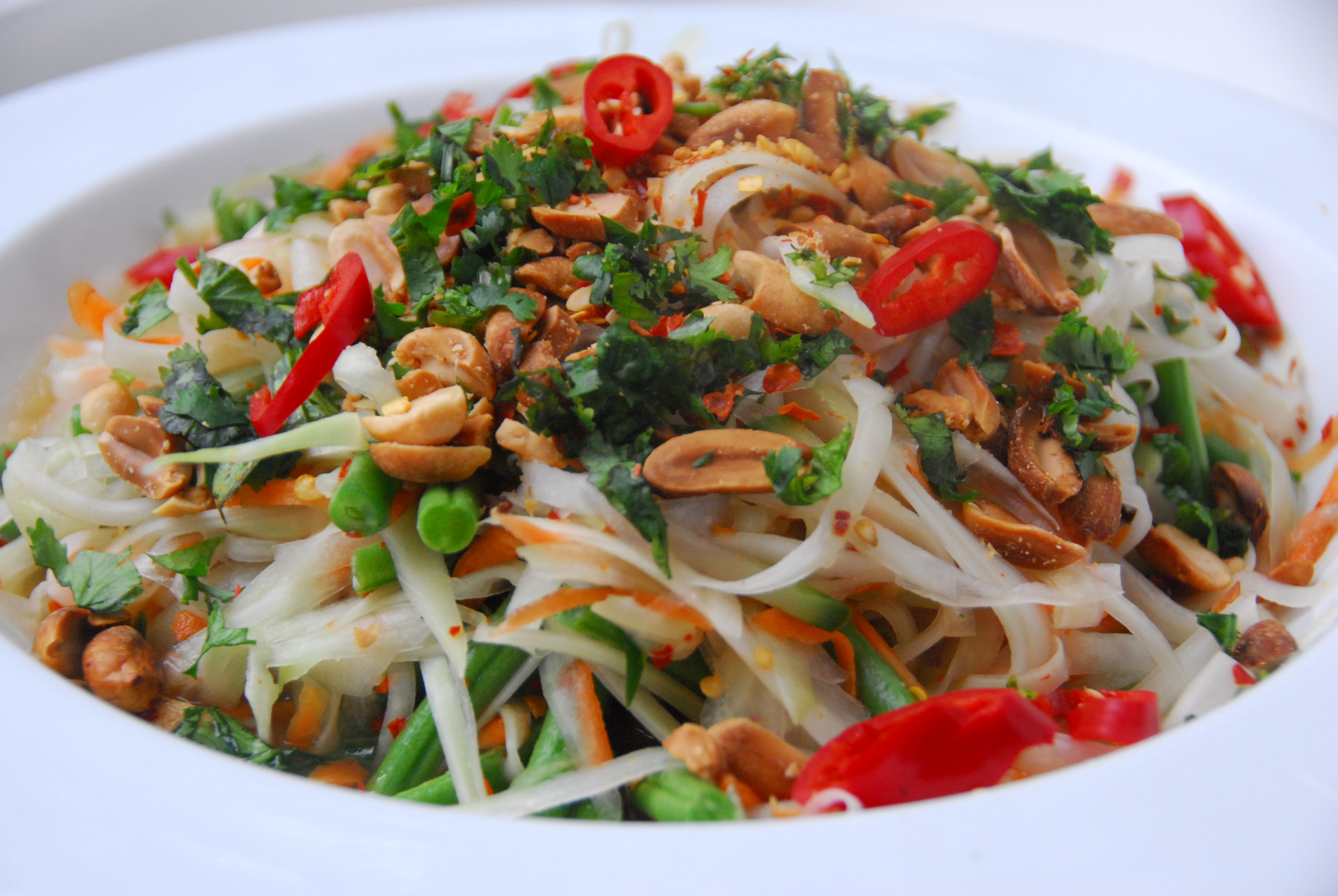 Тайский куриный салат