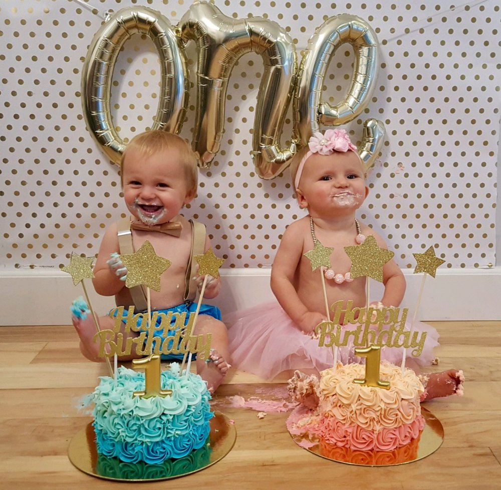 День рождения близняшек
