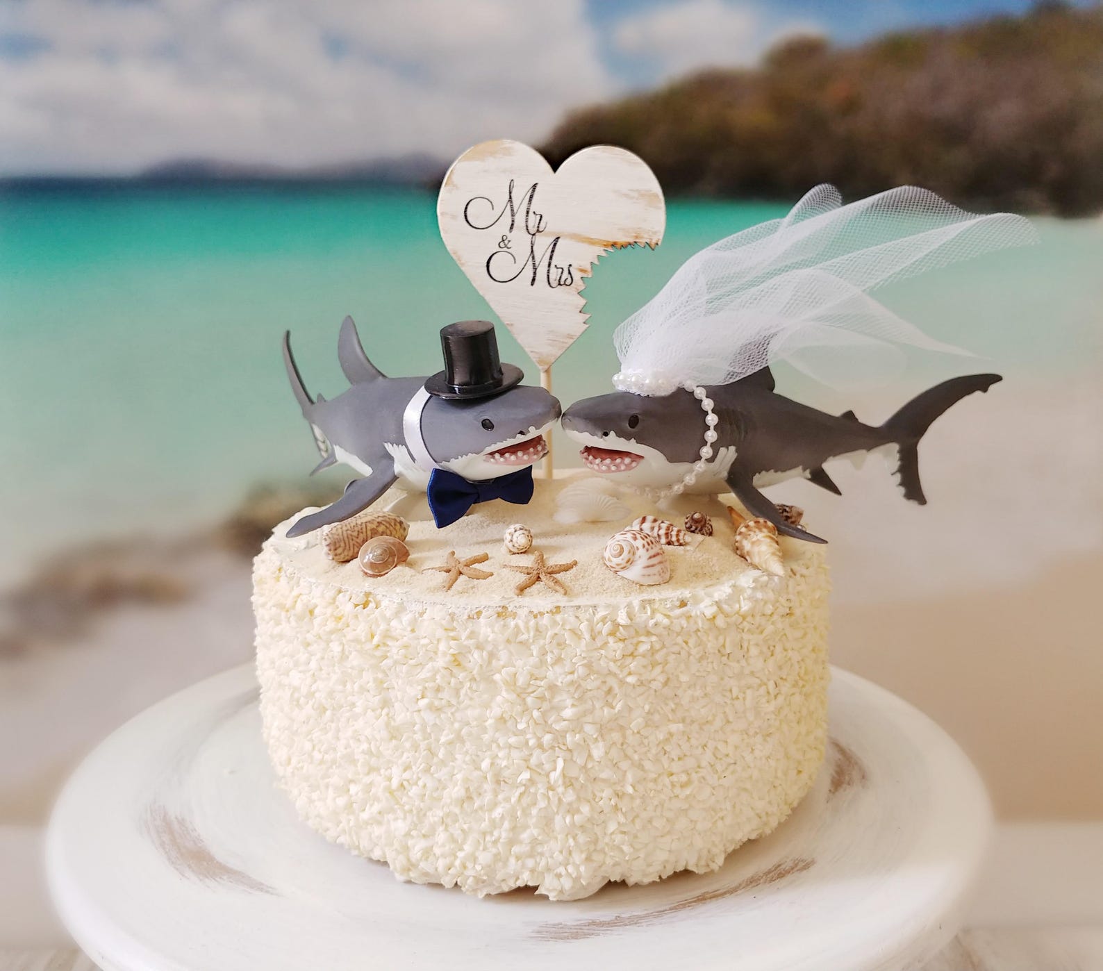 Торты Свадебные с акулами