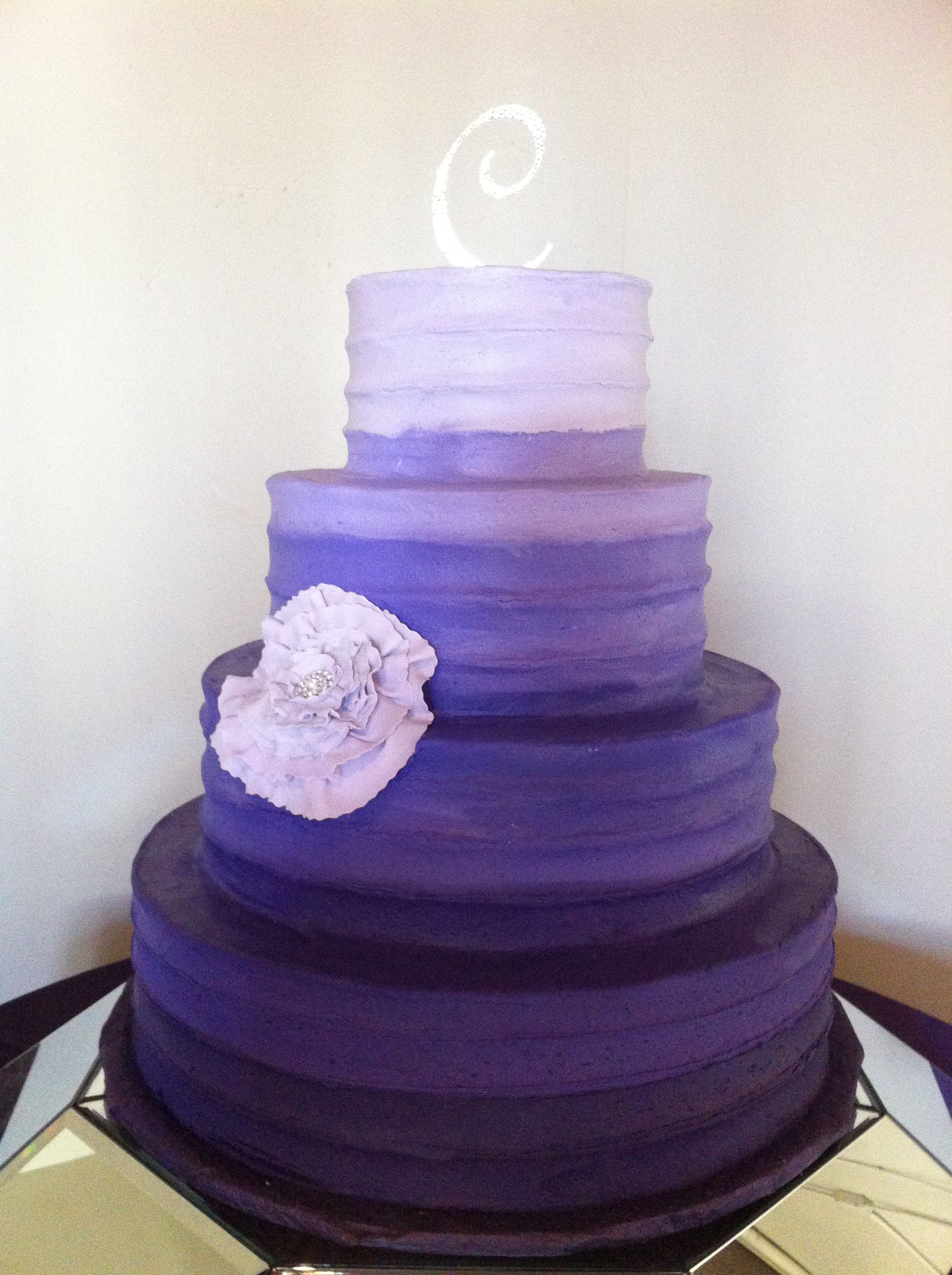 Черно фиолетовый торт