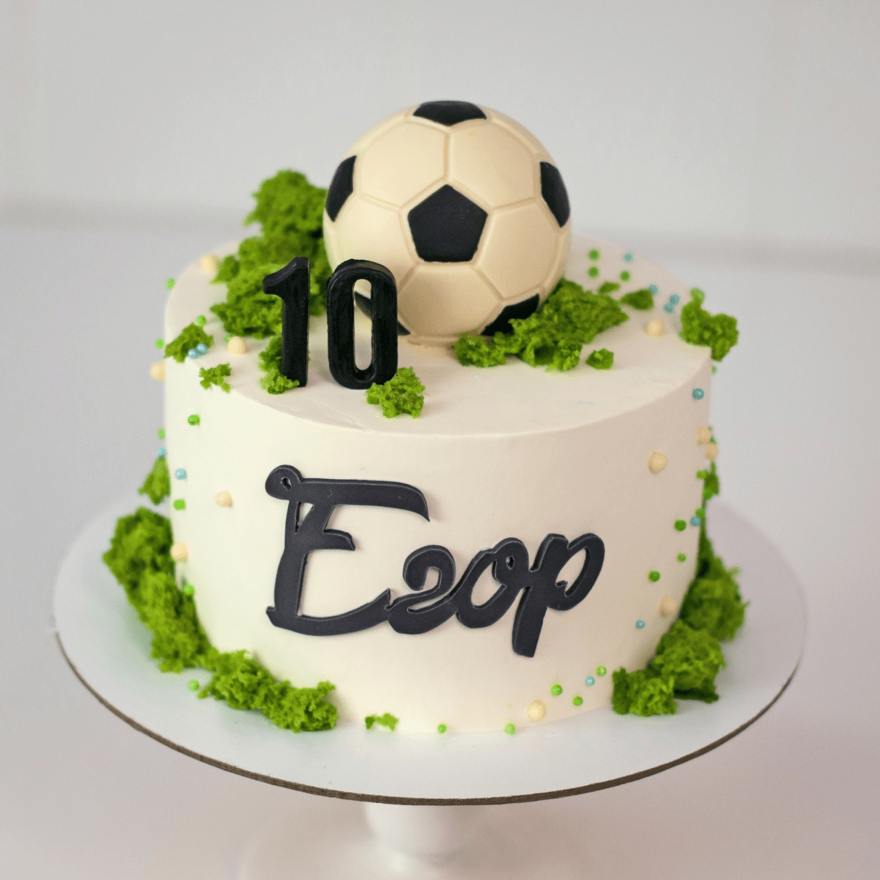 Торт для футболиста своими руками