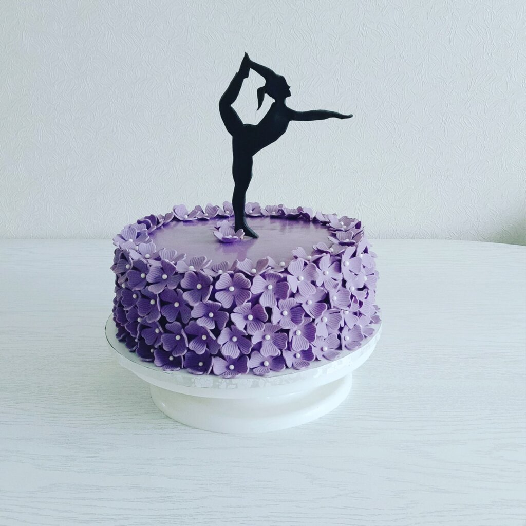 Тортик для девочки гимнастки