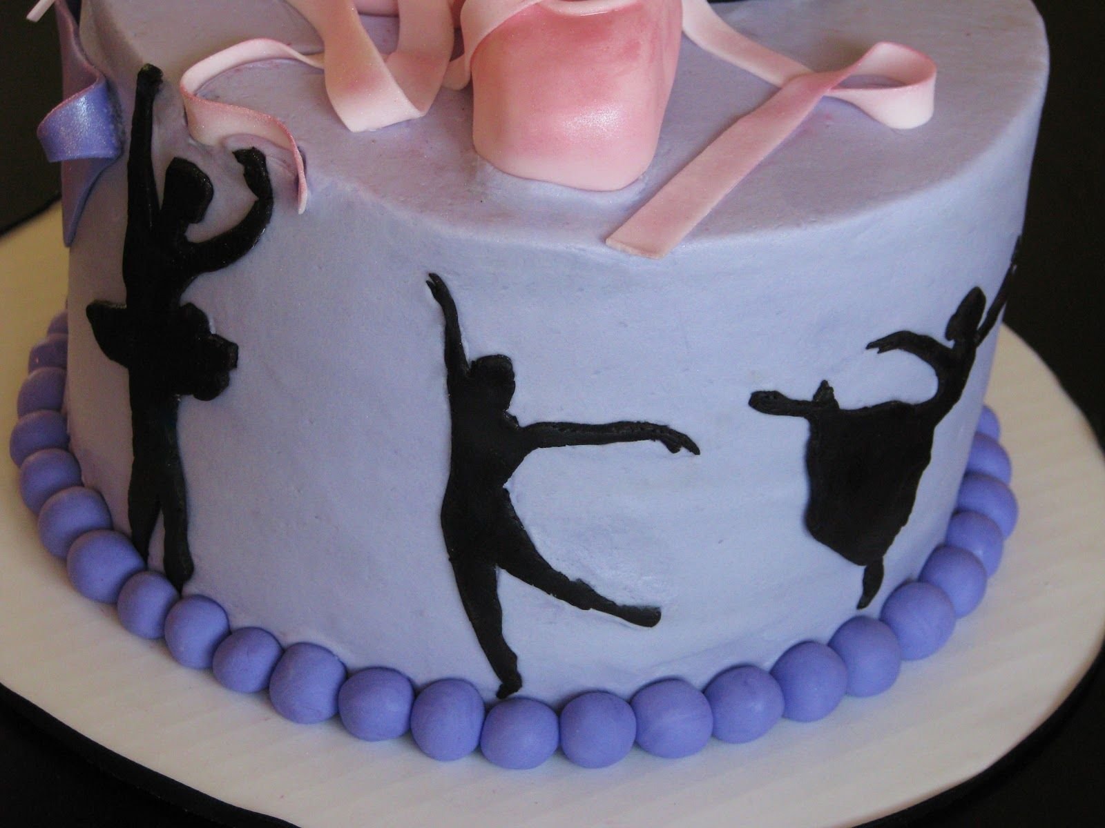 Детский торт с балериной