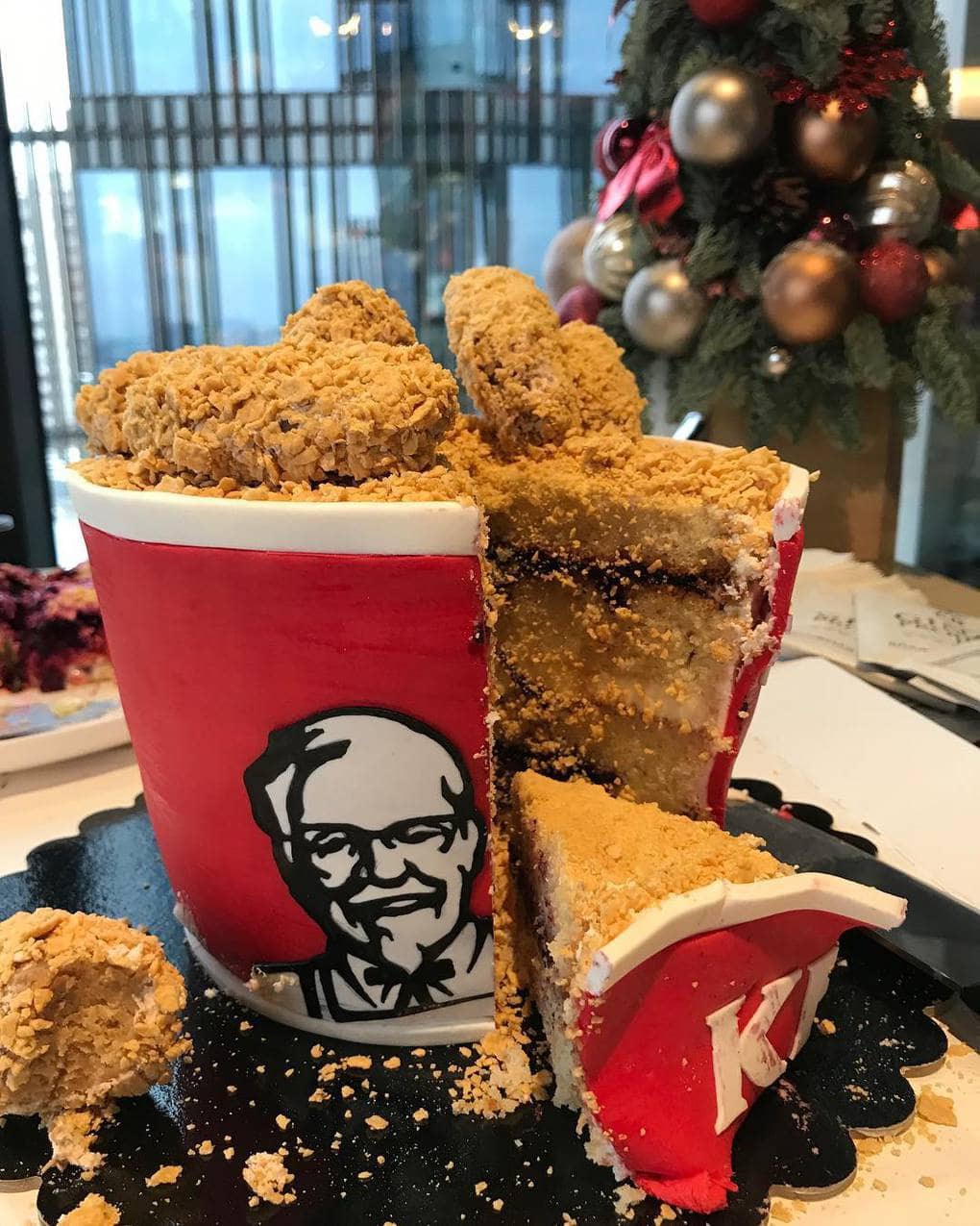 Торт в виде KFC