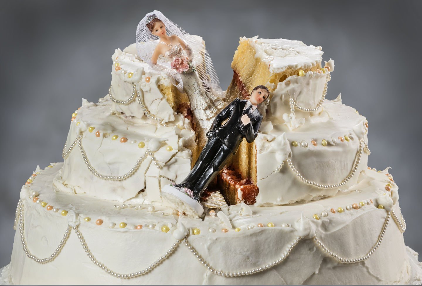 торт на свадьбу с фотографией
