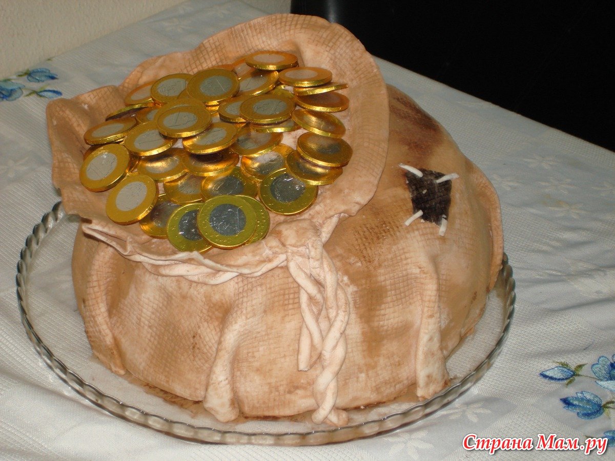 Торт Монетка
