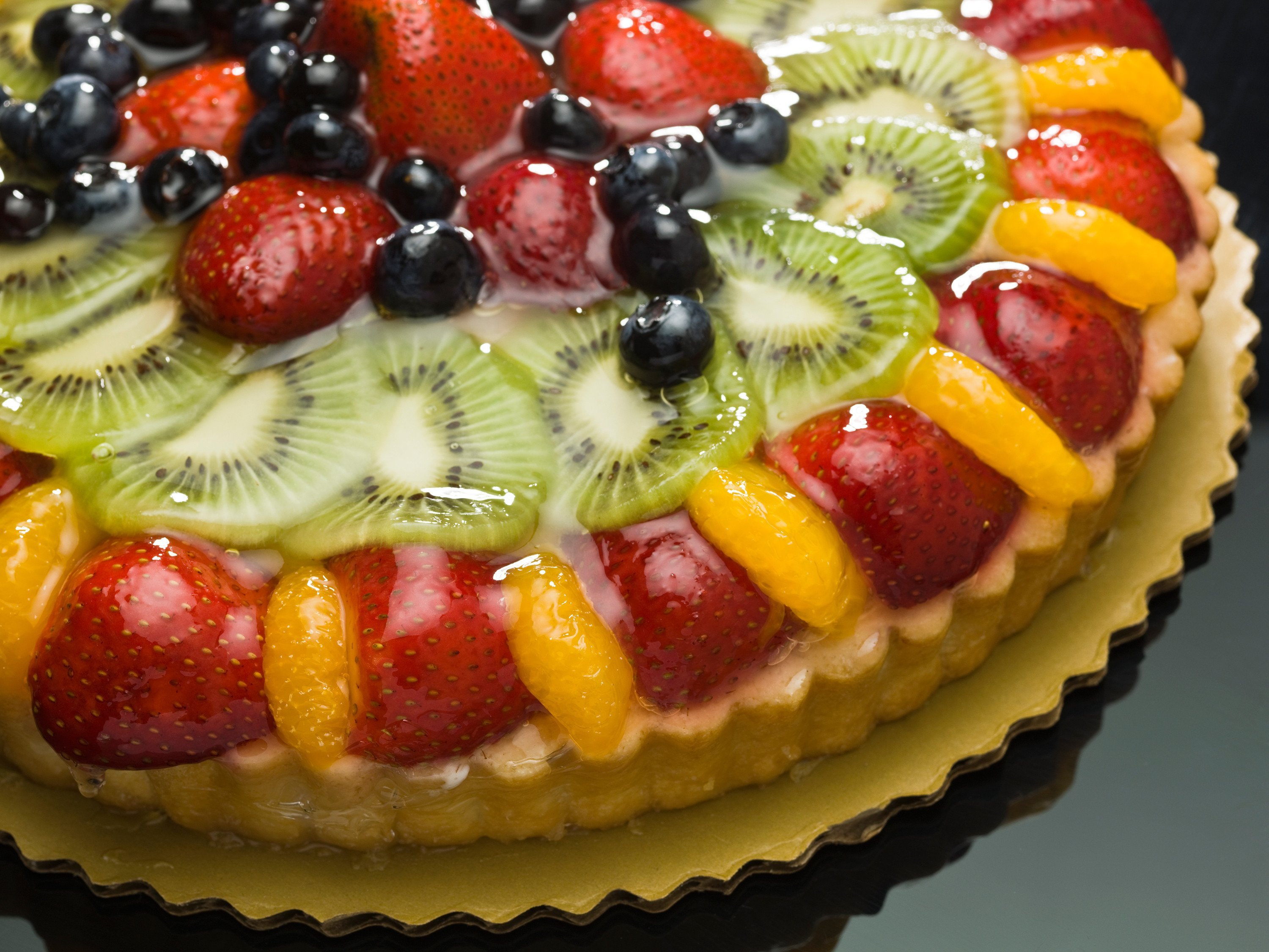 Торт с фруктами