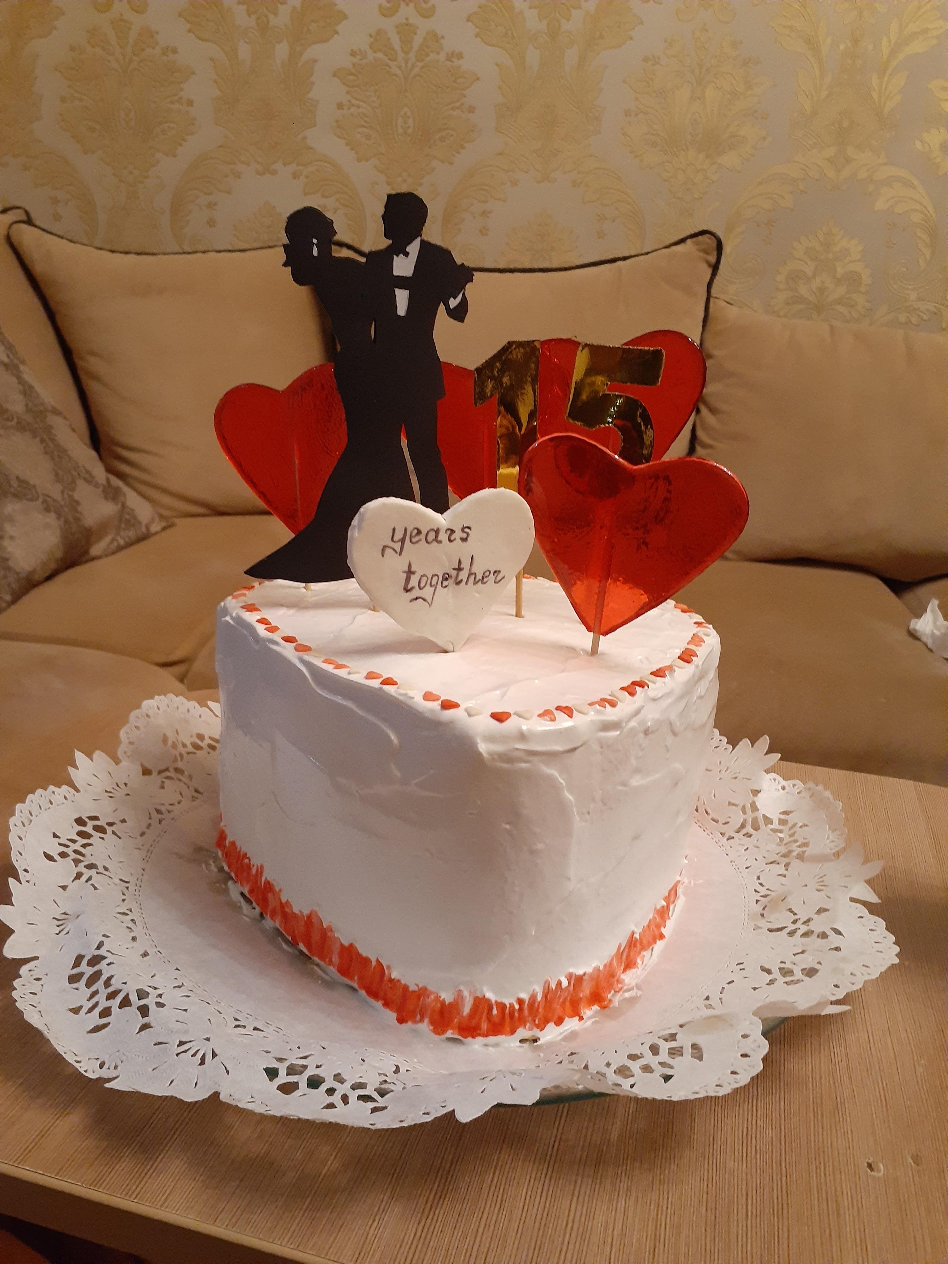 Фото тортов на годовщину свадьбы фото