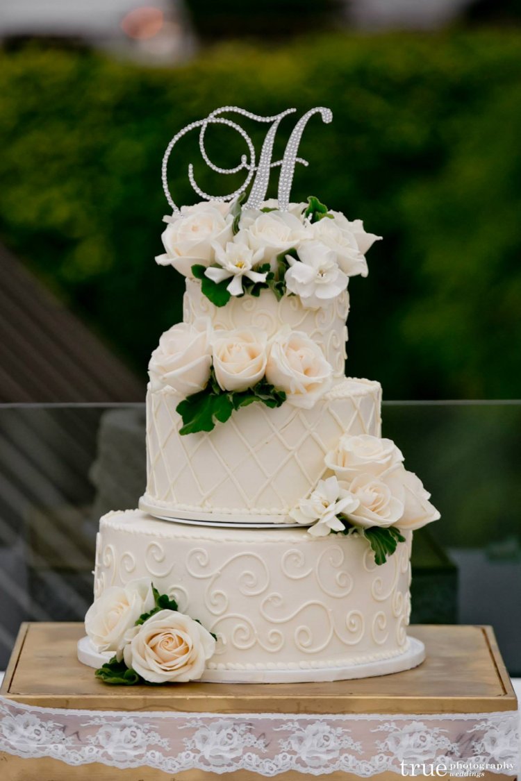 Фото свадебных тортов с именами