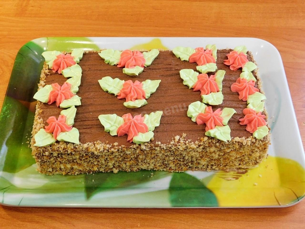 Торт полянка ссср рецепт с фото пошагово