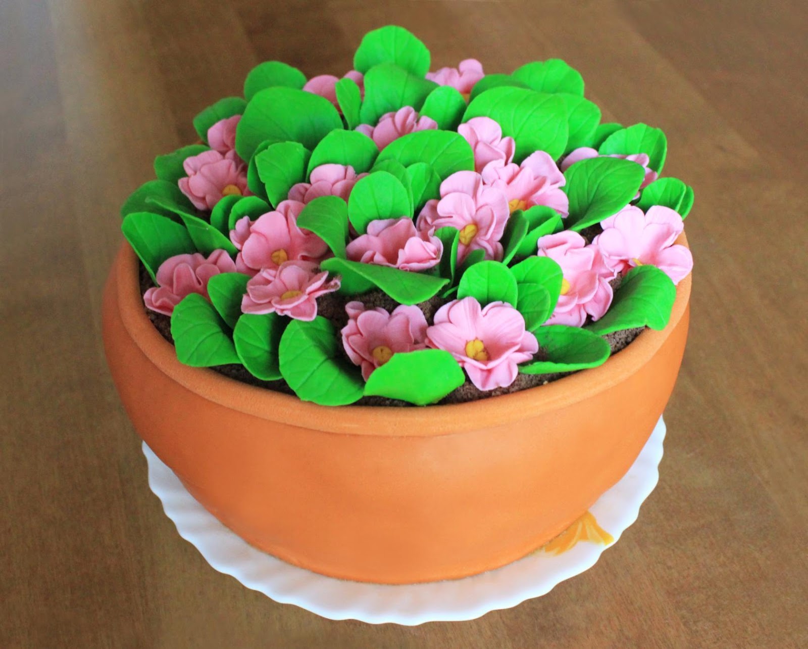 Цветы из мастики на торте фото