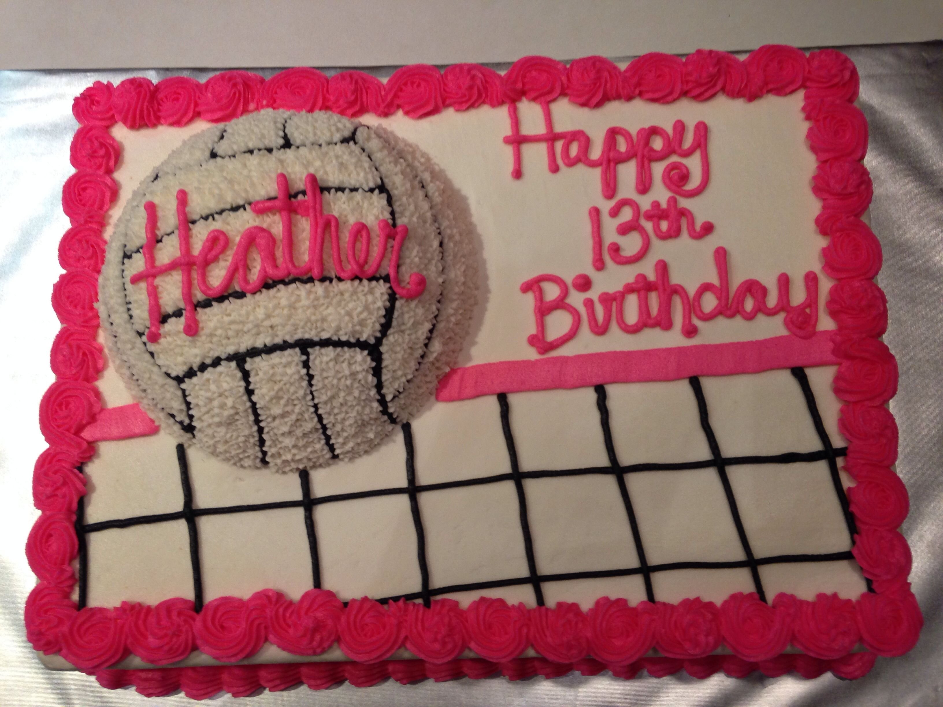 Торт волейбол на день рождения