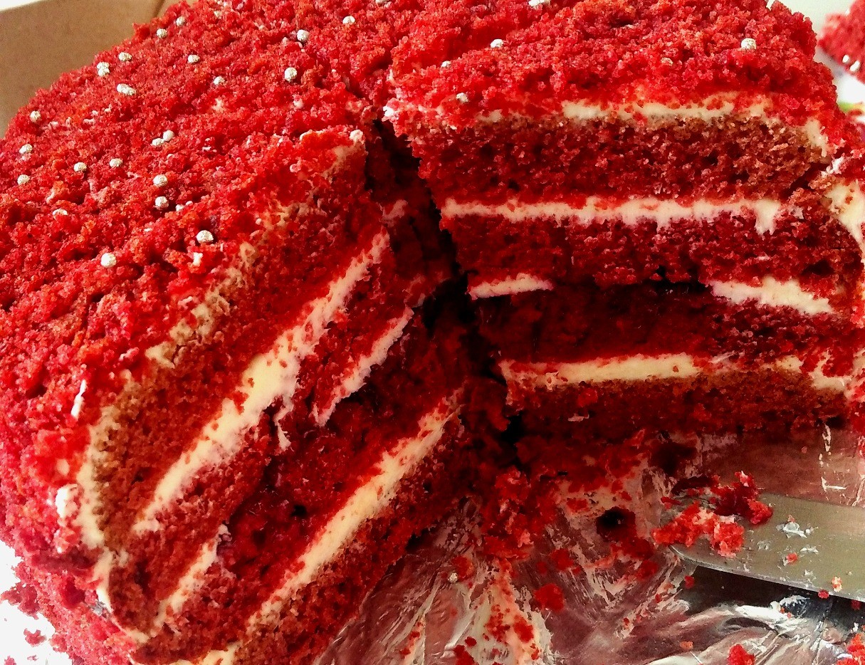 Торт красный бархат пп рецепт с фото