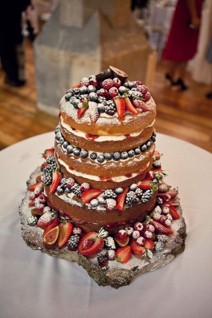 Свадебный торт в русском стиле