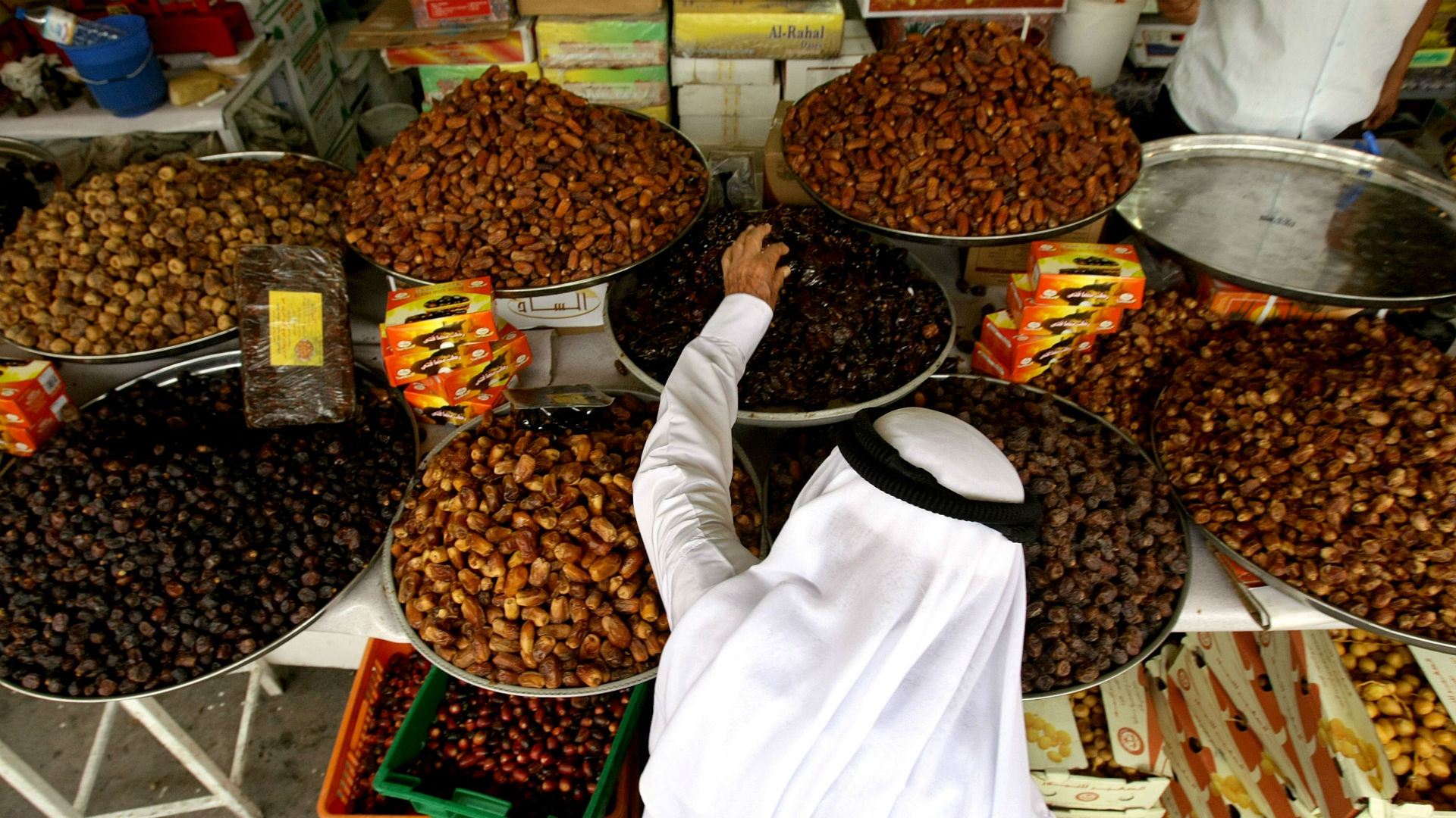Финиковый рынок в Абу Даби