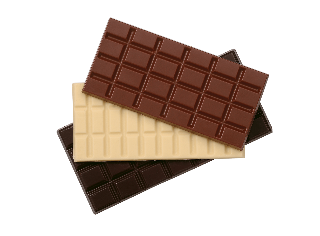 Три плитки шоколада. Тёмный шоколад молочный шоколад белый шоколад. Плиточный шоколад. Шоколадная плитка. Плиточные шоколадки.
