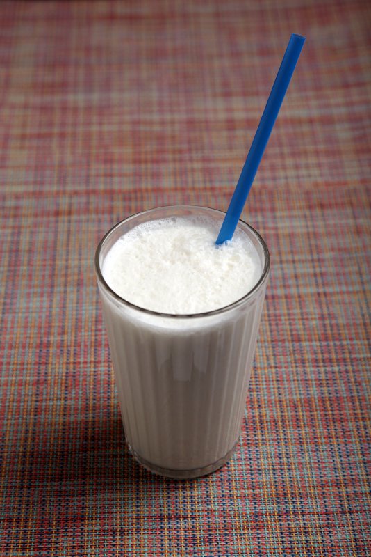 Самодельный молочный коктейль