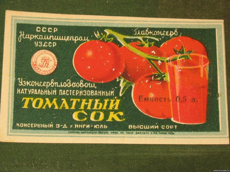 Газировка с сиропом в СССР