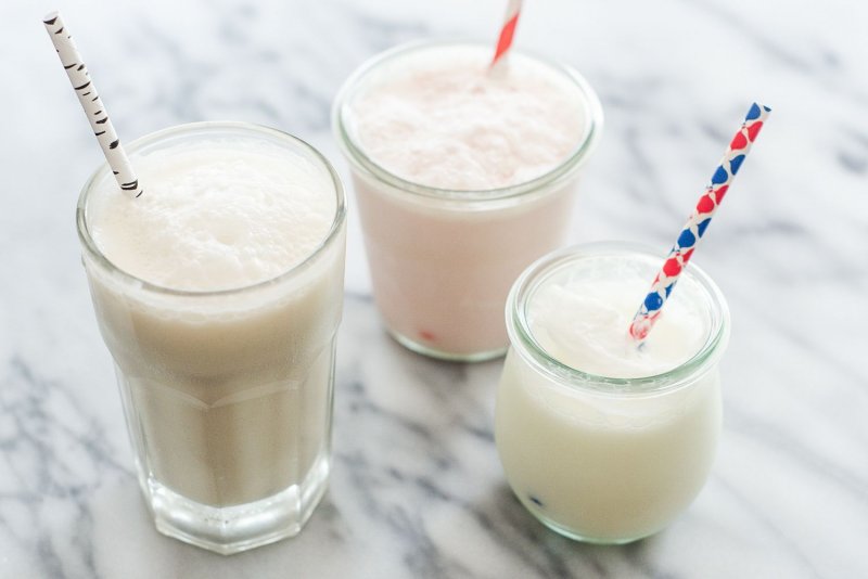 Рецепты молочных коктейлей для детей