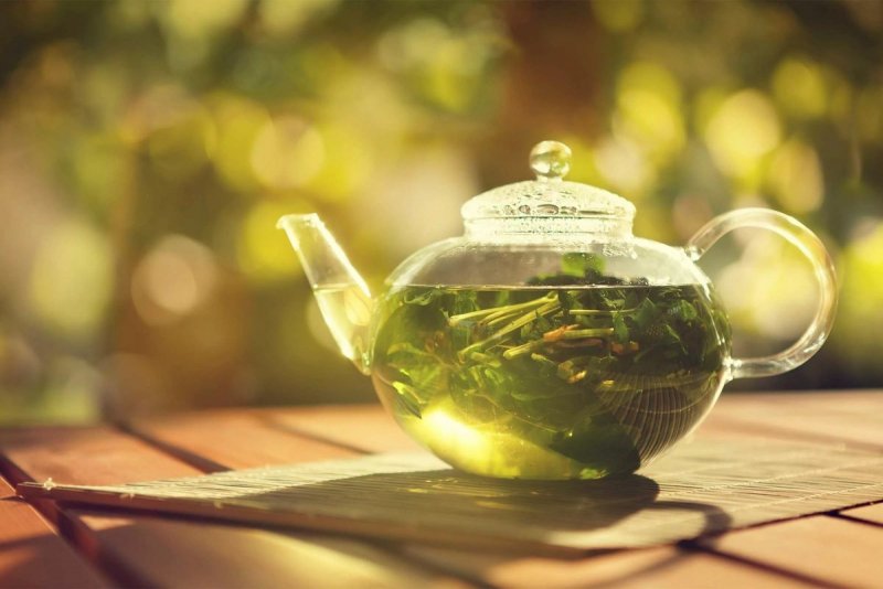 Зеленый чай в природе
