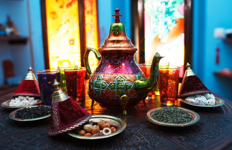 Марокканский чай в Марокко
