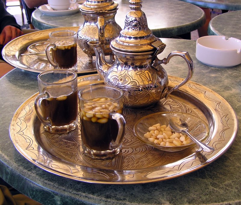 Тунис чай с кедровыми орешками