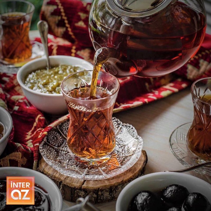 Армуды для чая в Азербайджане