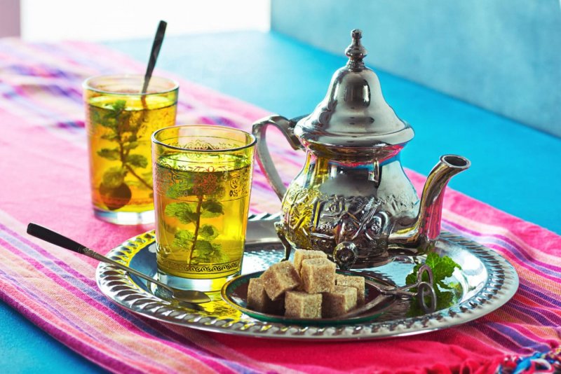 Зеленый чай Марокканская мята