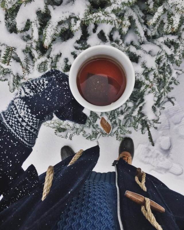 Чай на снегу