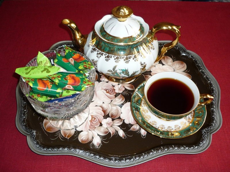 Узбекистанская чайная церемония