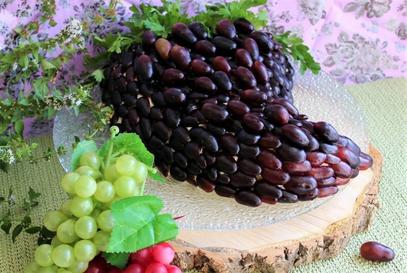 Салат Виноградная гроздь