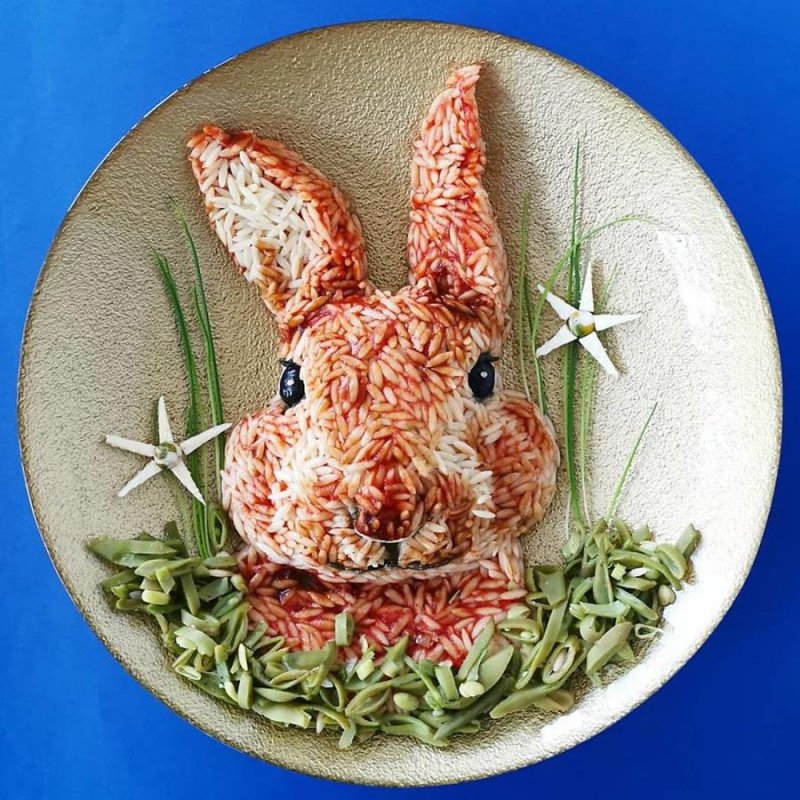 Пирожные в виде кроликов