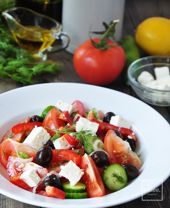 Продукты для греческого салата