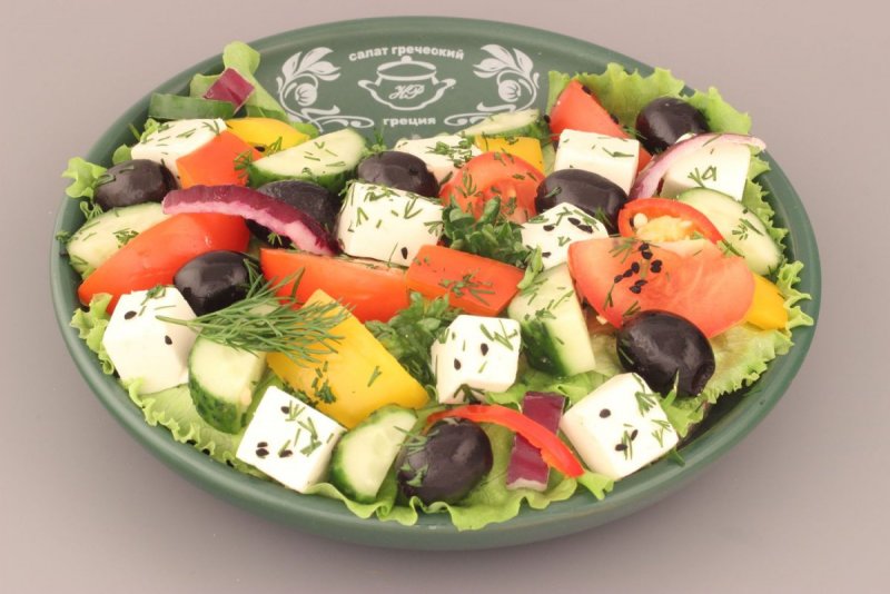 Греческий салат калории